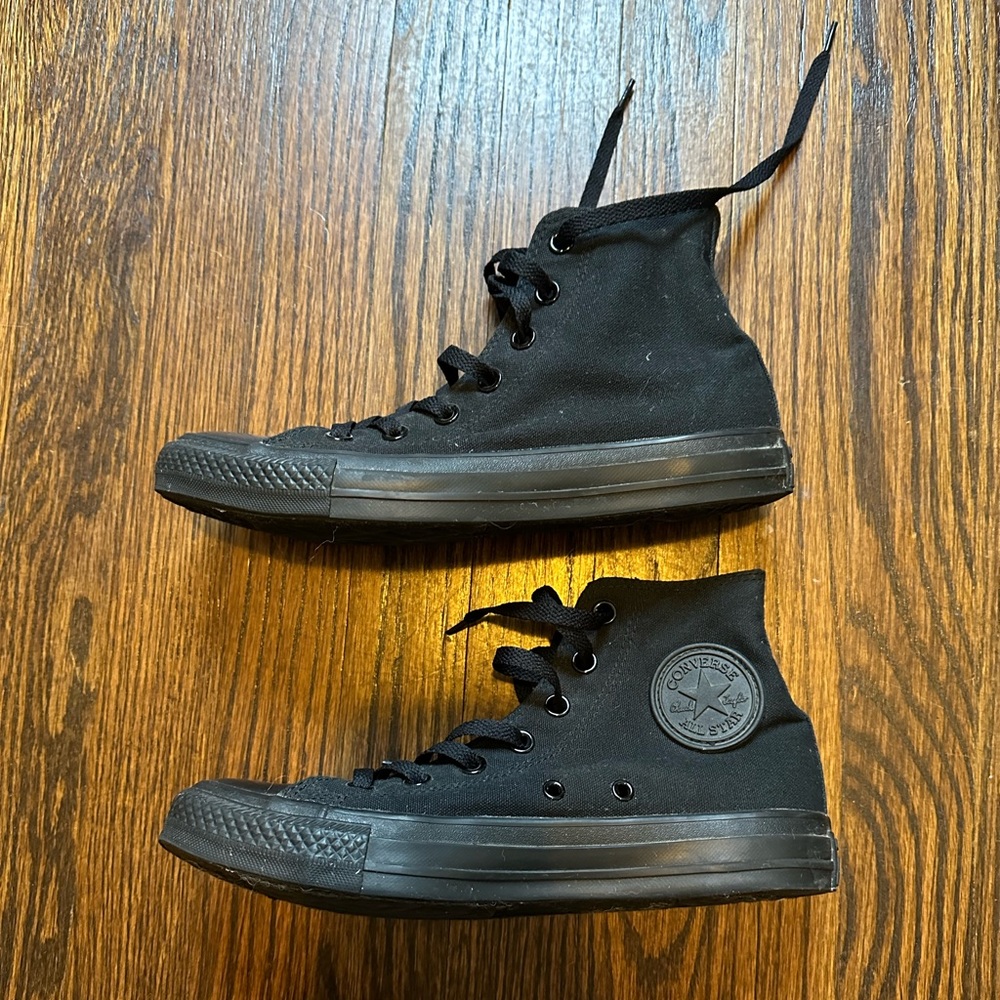 Black High Top Converse